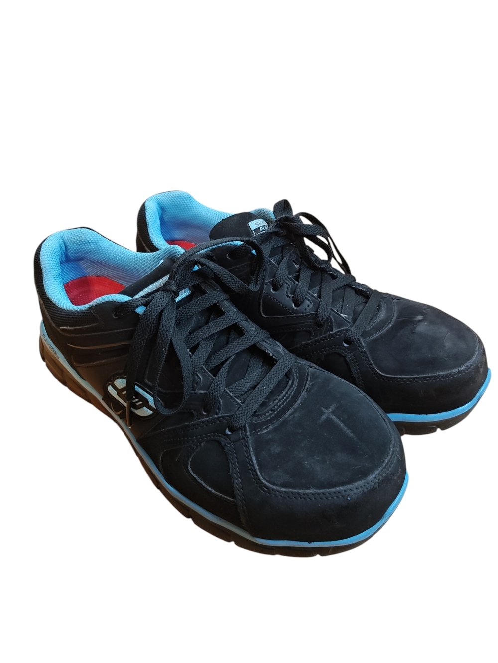 Skechers Work Relaxed Fit Workshire Alloy Toe Slip Resistant Shoes 8.5 Black